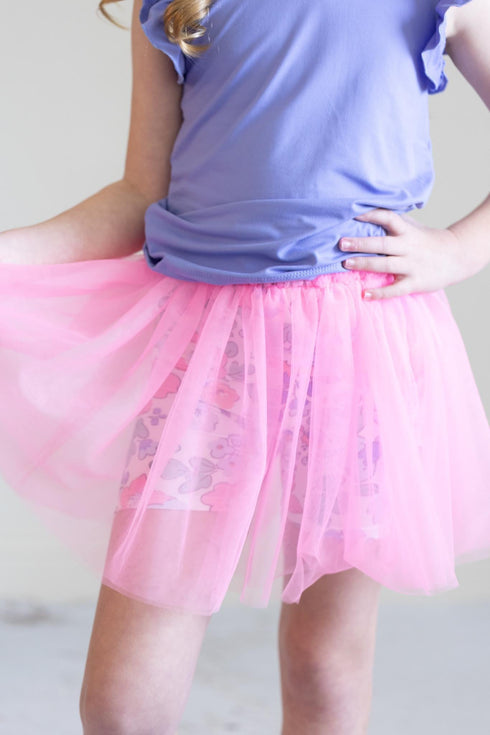 hydrangea-tutu-shorts Mila &  Rose - Sophia's Style-Hydrangea Tutu Shorts-6-12M--1